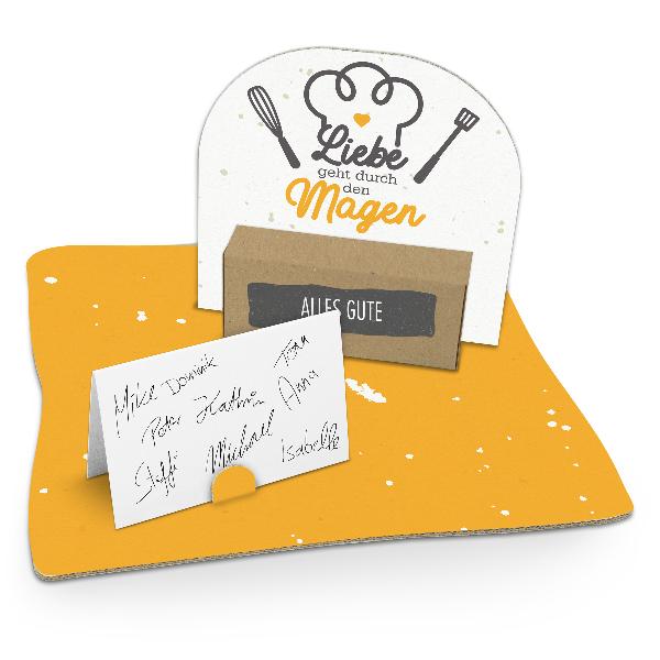 itenga Geldgeschenkverpackung Liebe geht durch den Magen...
