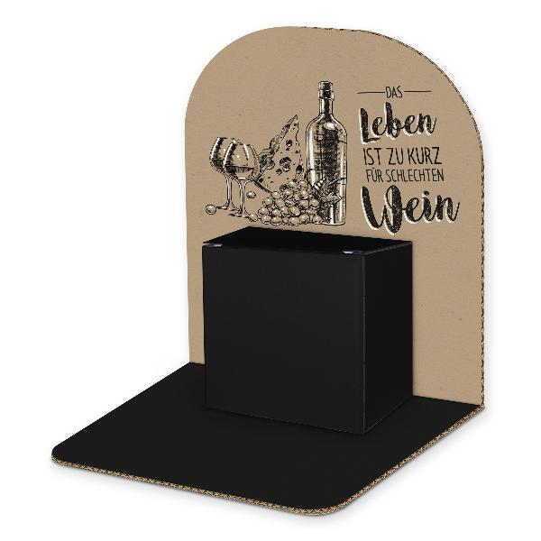 itenga Geldgeschenkverpackung Basic Wein I Aufsteller W�...