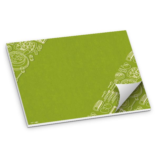itenga Tischset gr�n 50 Blatt Papier DIN A3