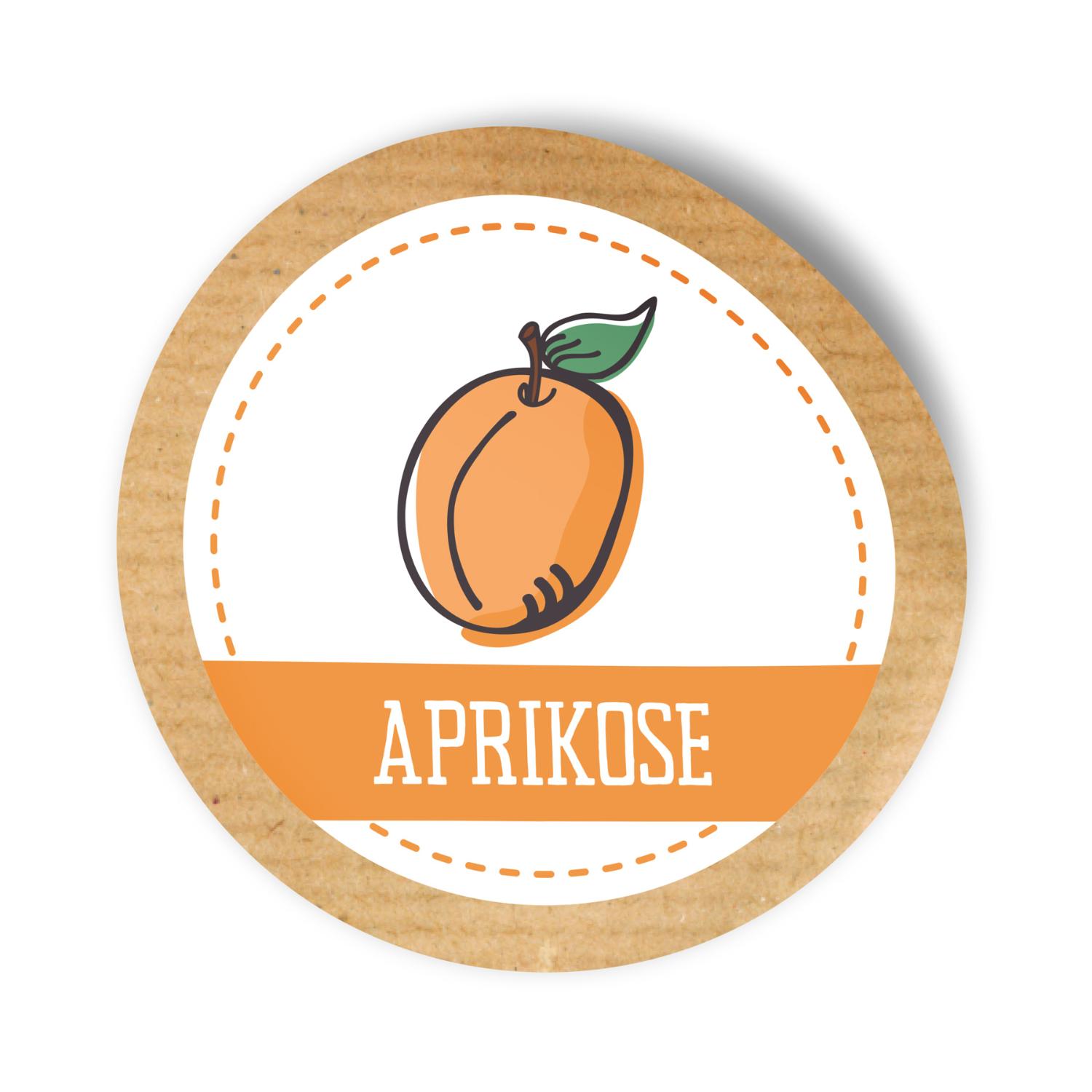 itenga 24x Sticker Aprikose