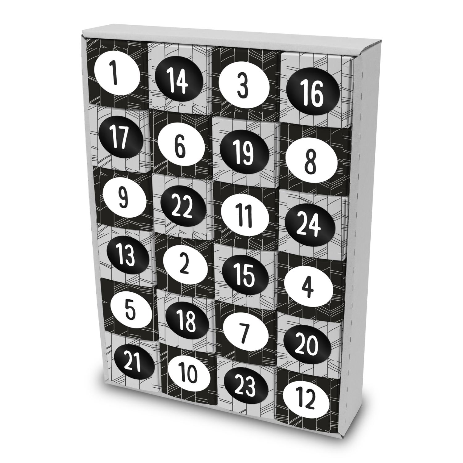 itenga SET Adventskalender zum F�llen W�rfel 6,5cm + Sti...