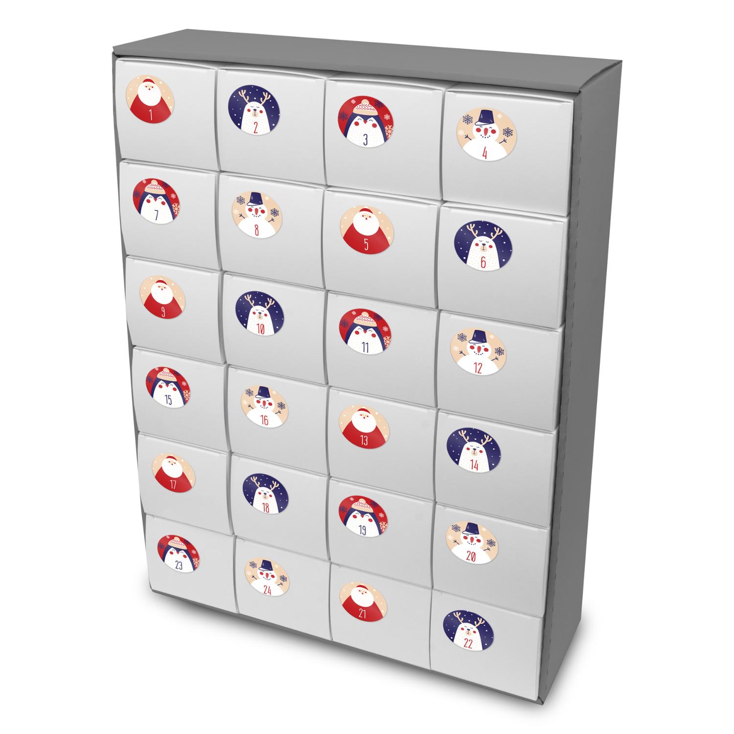 itenga SET Adventskalender zum F�llen Quader XL + Stick...