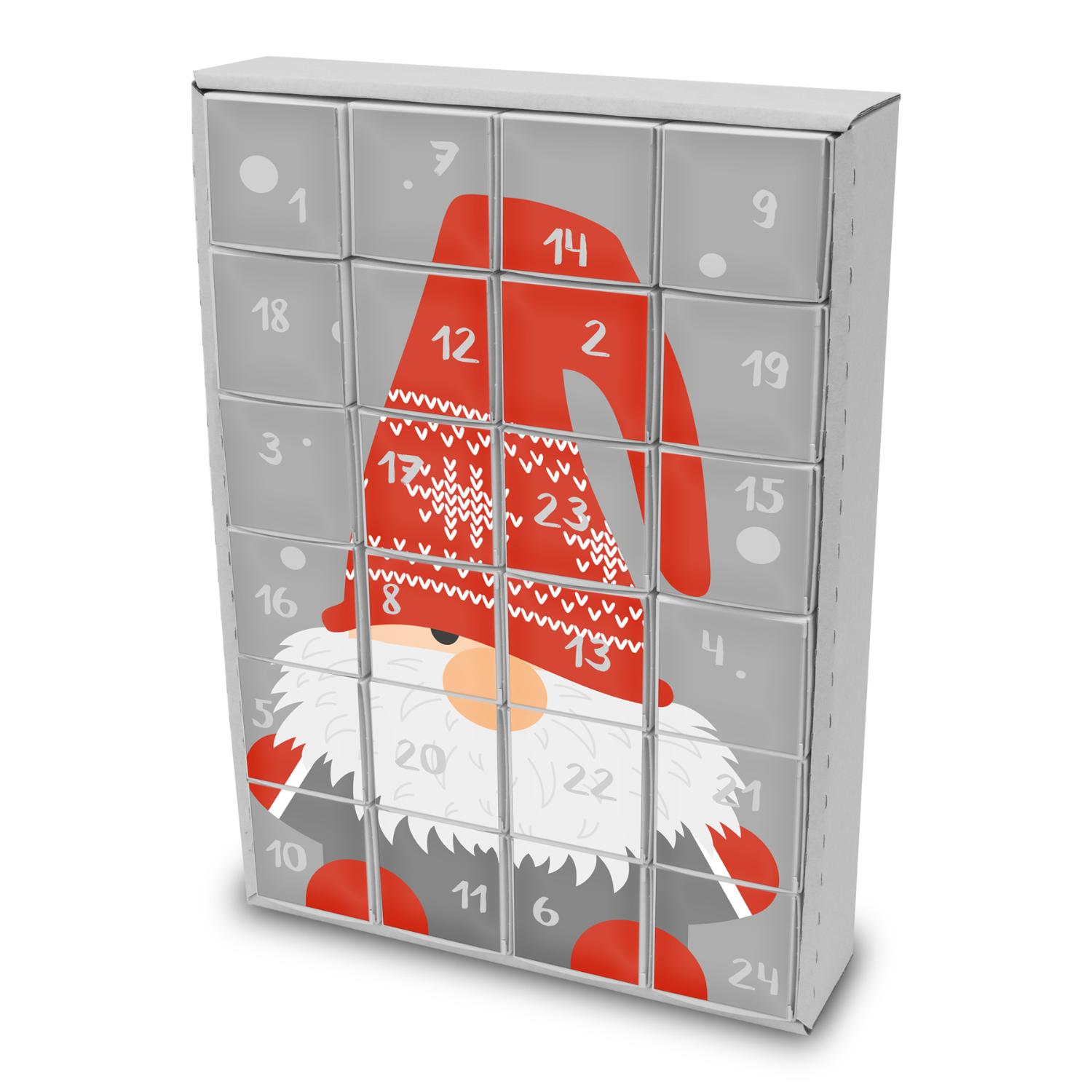 itenga SET Adventskalender zum F�llen W�rfel 6,5cm (au�e...