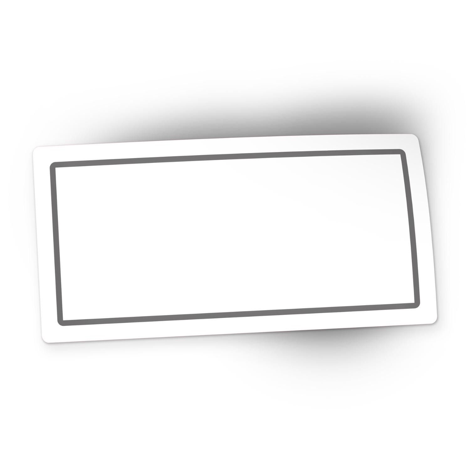 itenga 12x kleines Beschriftungsetikett 5x2,5cm Buchetik...