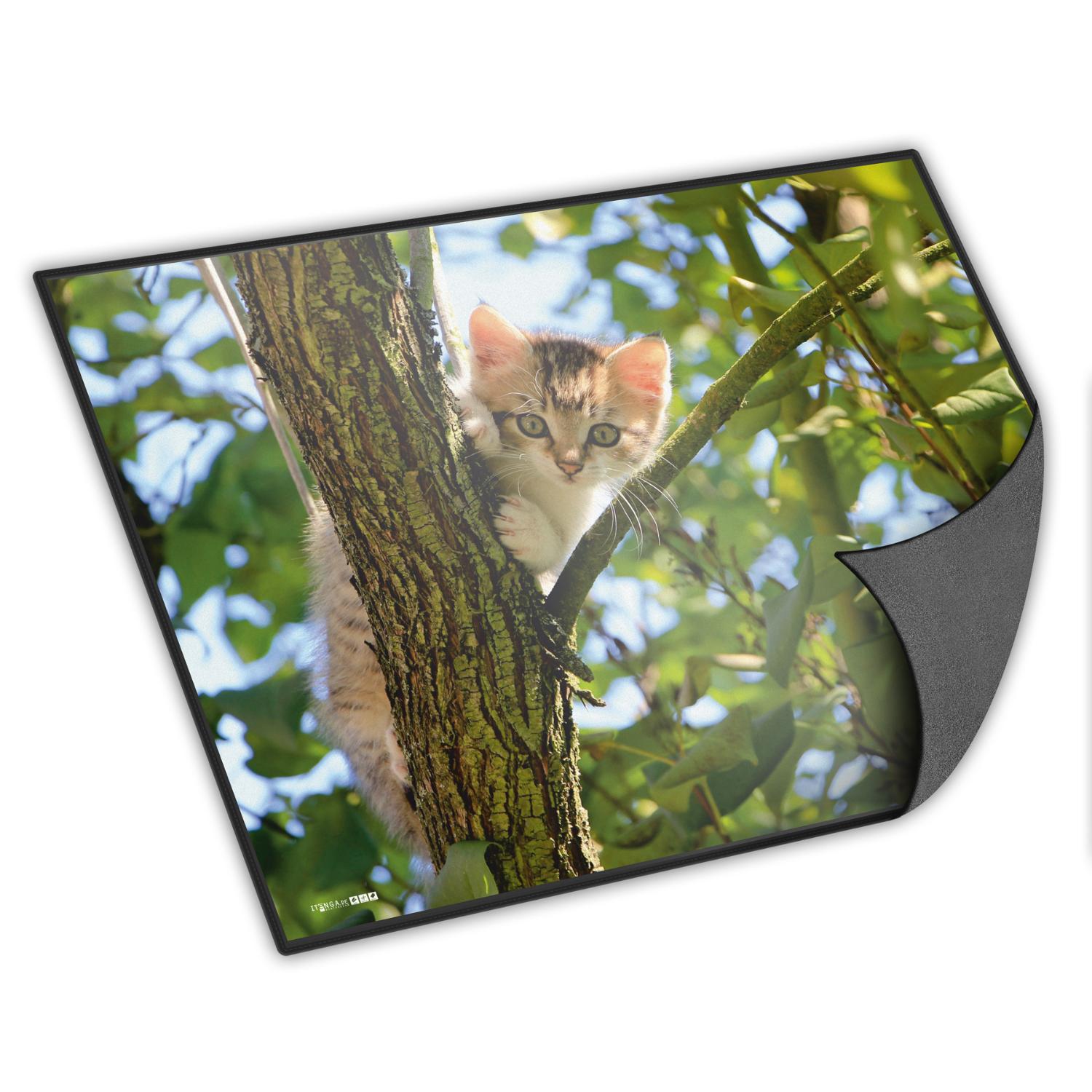 itenga Schreibunterlage V2 Motiv Katze 400 x 530 mm