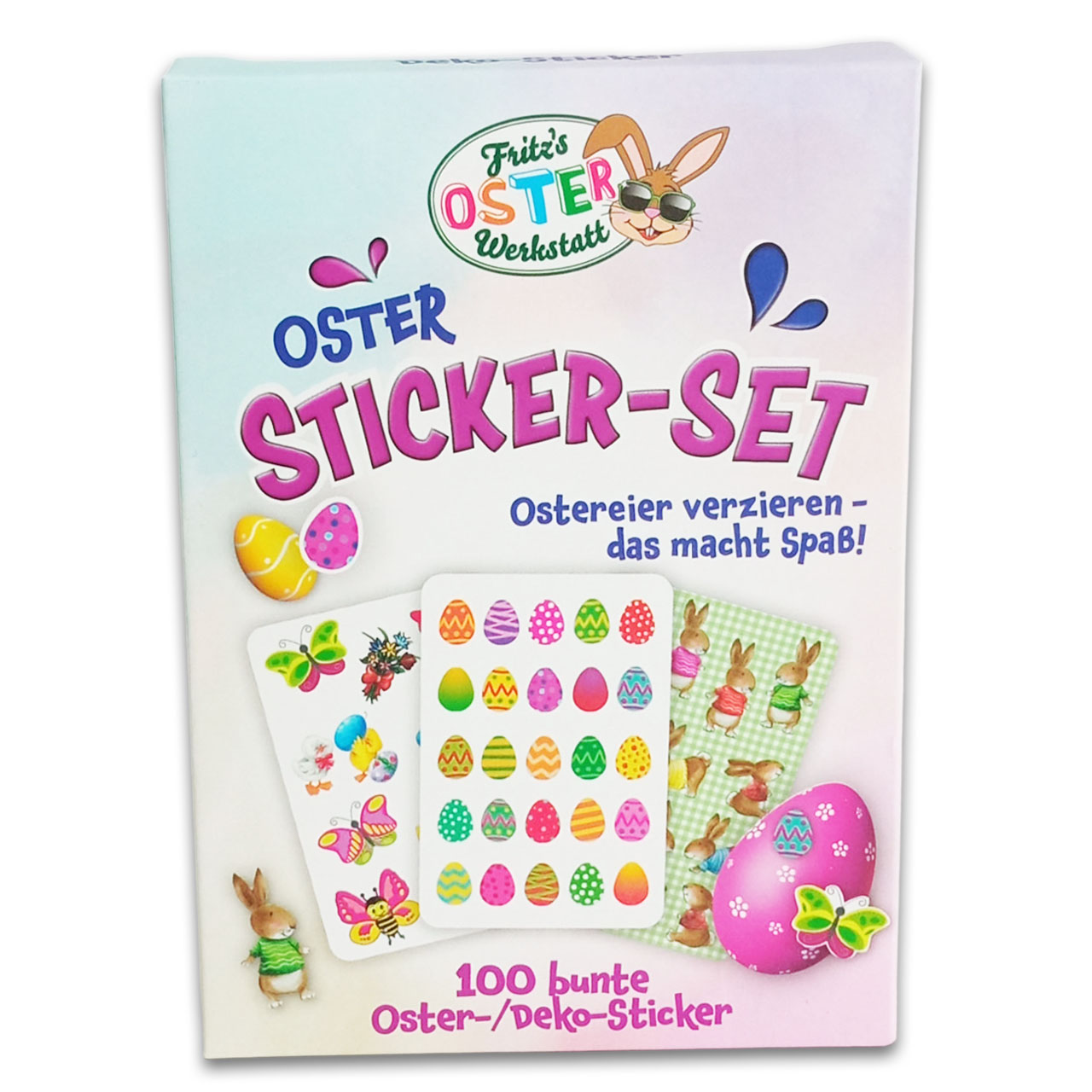itenga Oster Sticker-Box 100tlg.