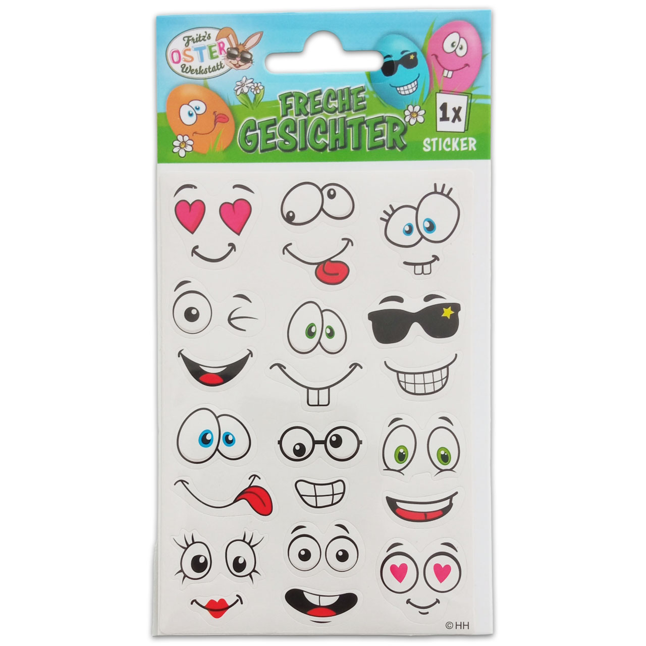 itenga Oster Sticker Freche Gesichter 380.150.91