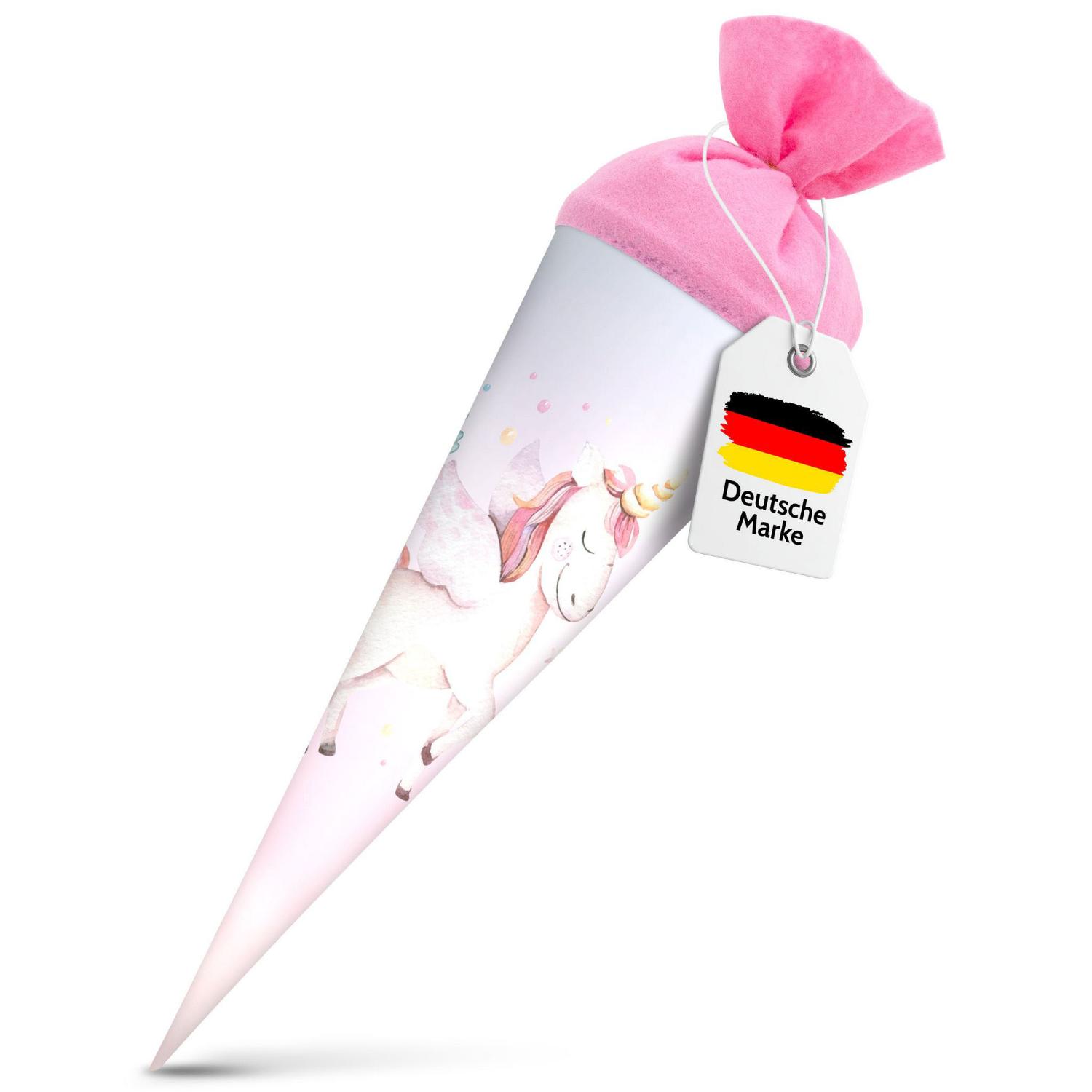 itenga Geschwister Schult�te 35cm Einhorn Wasserfarben