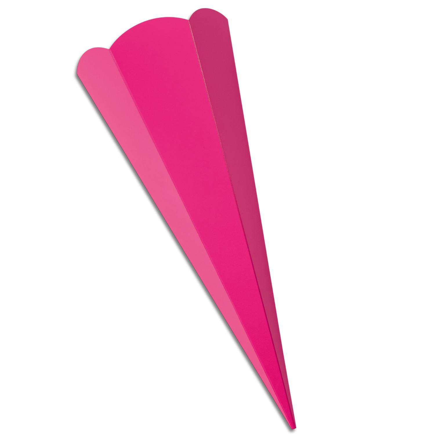 Schult�ten-Zuschnitt 6-eckig, 68cm PINK - Schult�ten Roh...