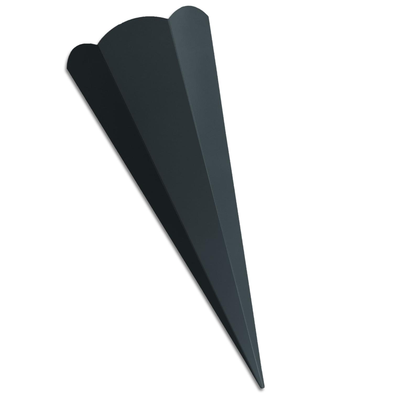 Schult�ten-Zuschnitt 6-eckig, 68cm SCHWARZ - Schult�ten ...