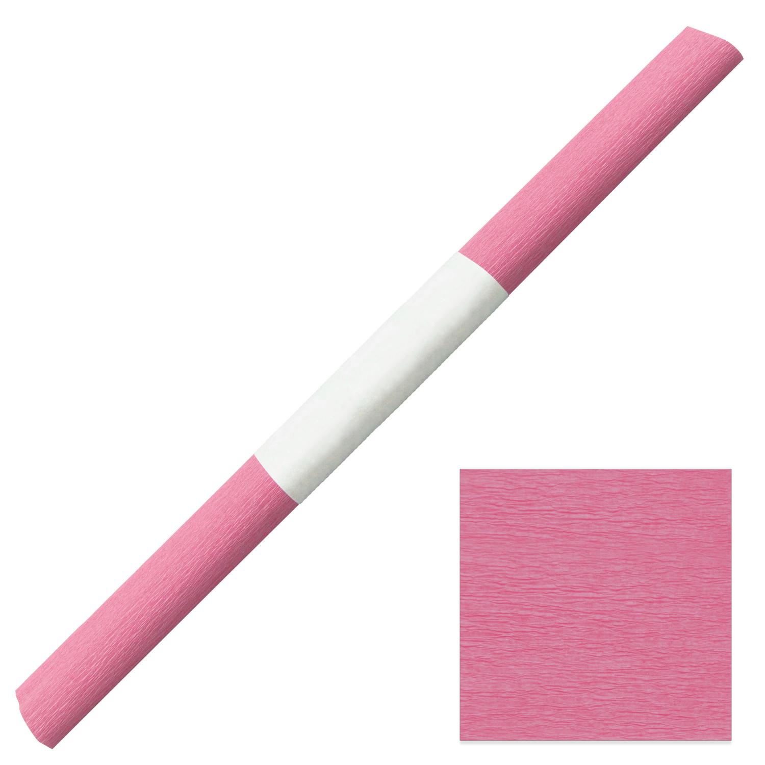 1x Feinkrepp ROSA 50x250cm Rolle (Nr. 119)