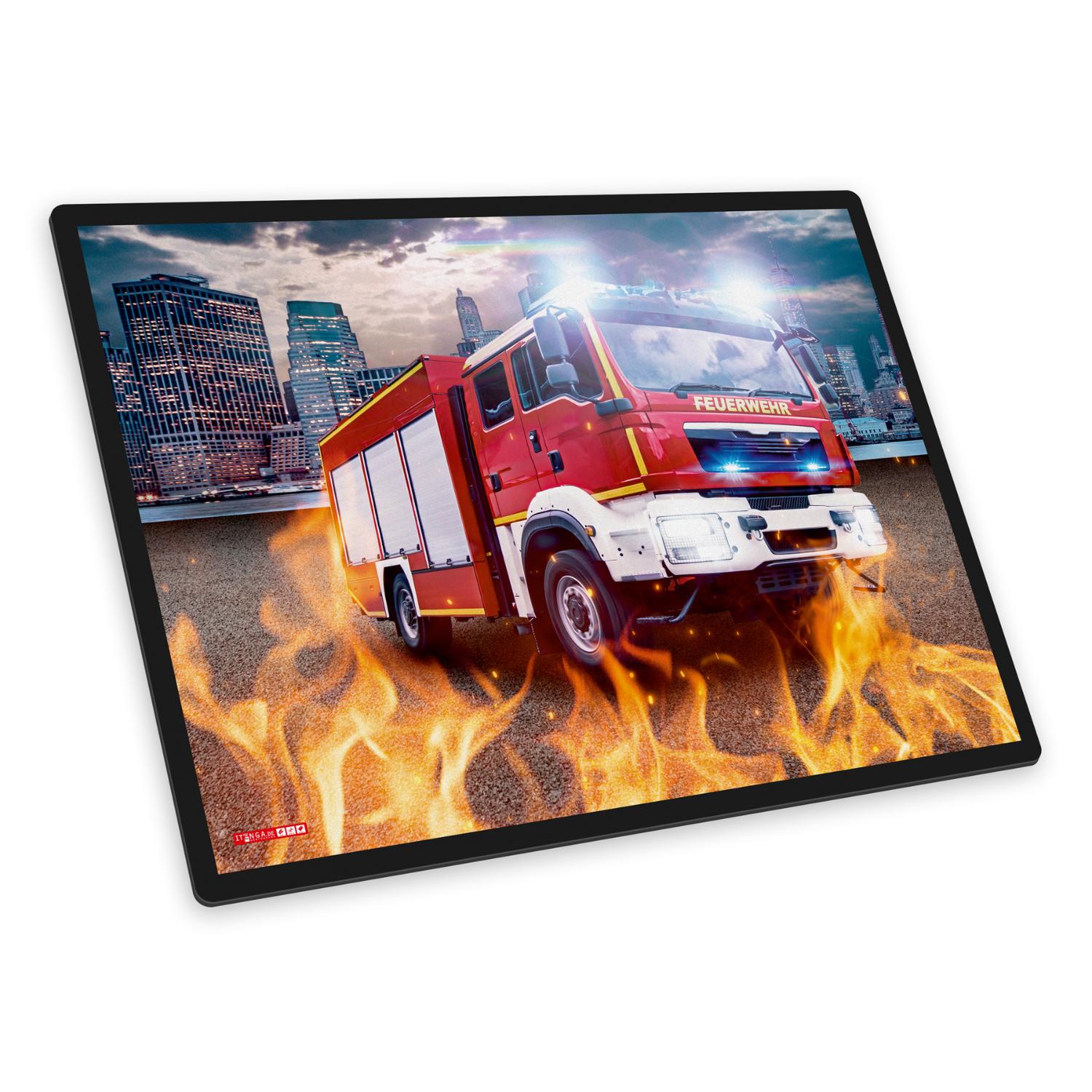 itenga Schreibunterlage V1 Motiv Feuerwehr