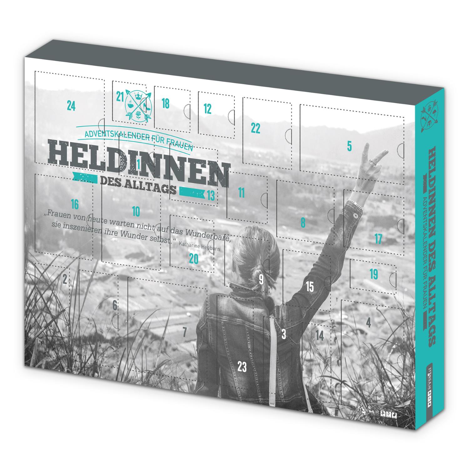 itenga Fr�hst�ck Adventskalender Motiv HELDINNEN DES ALL...