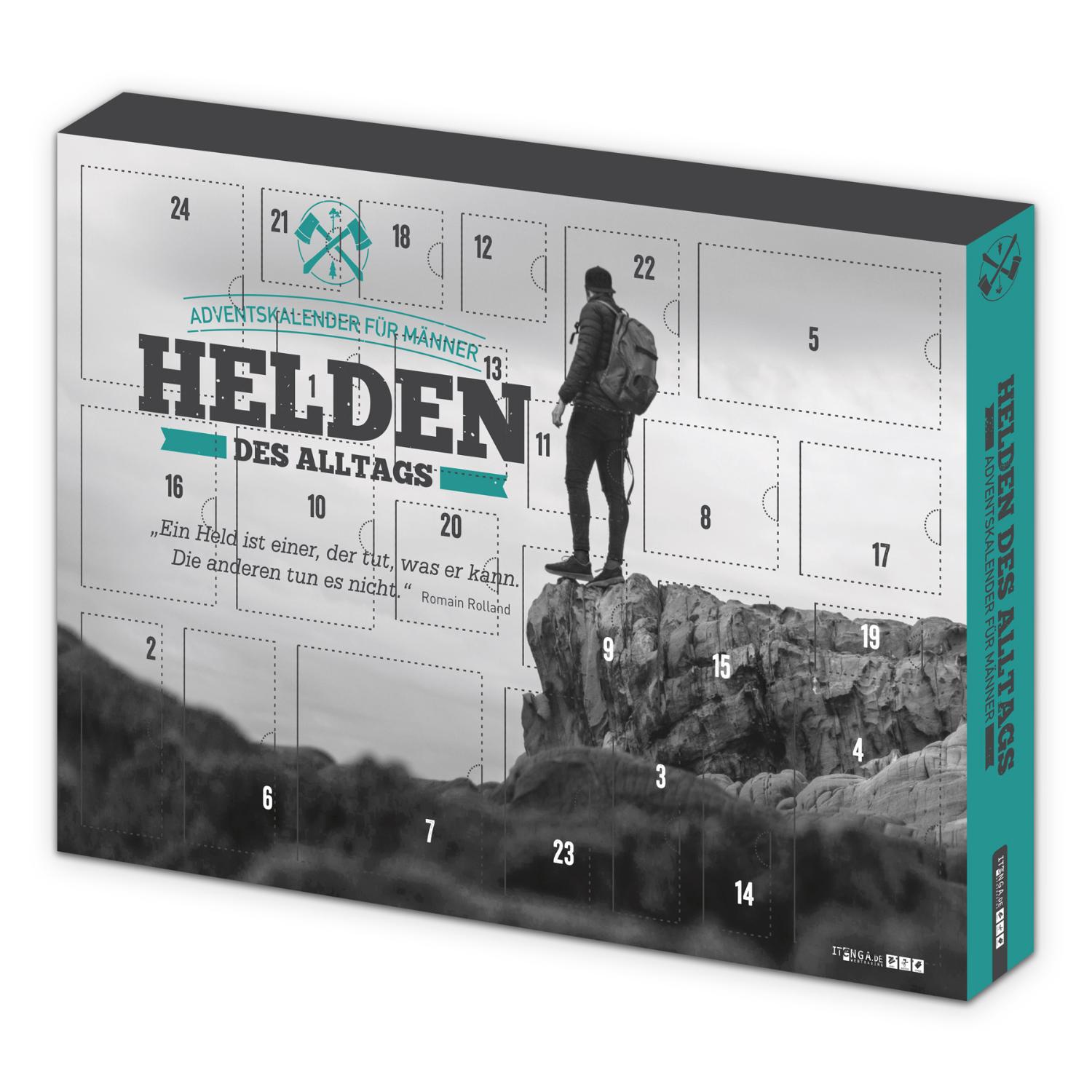 itenga Fr�hst�ck Adventskalender Motiv HELDEN DES ALLTAGS