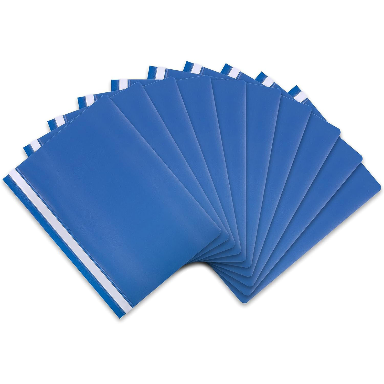 10x itenga Schnellhefter, DIN A4, PP, BLAU