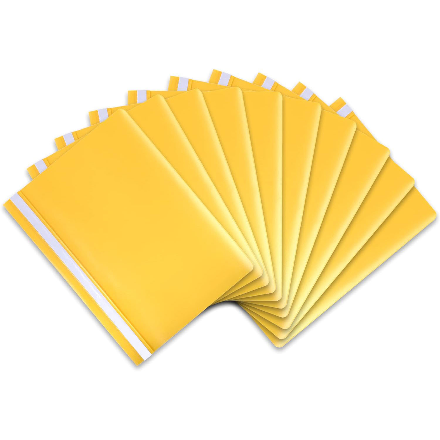 10x itenga Schnellhefter, DIN A4, PP, GELB