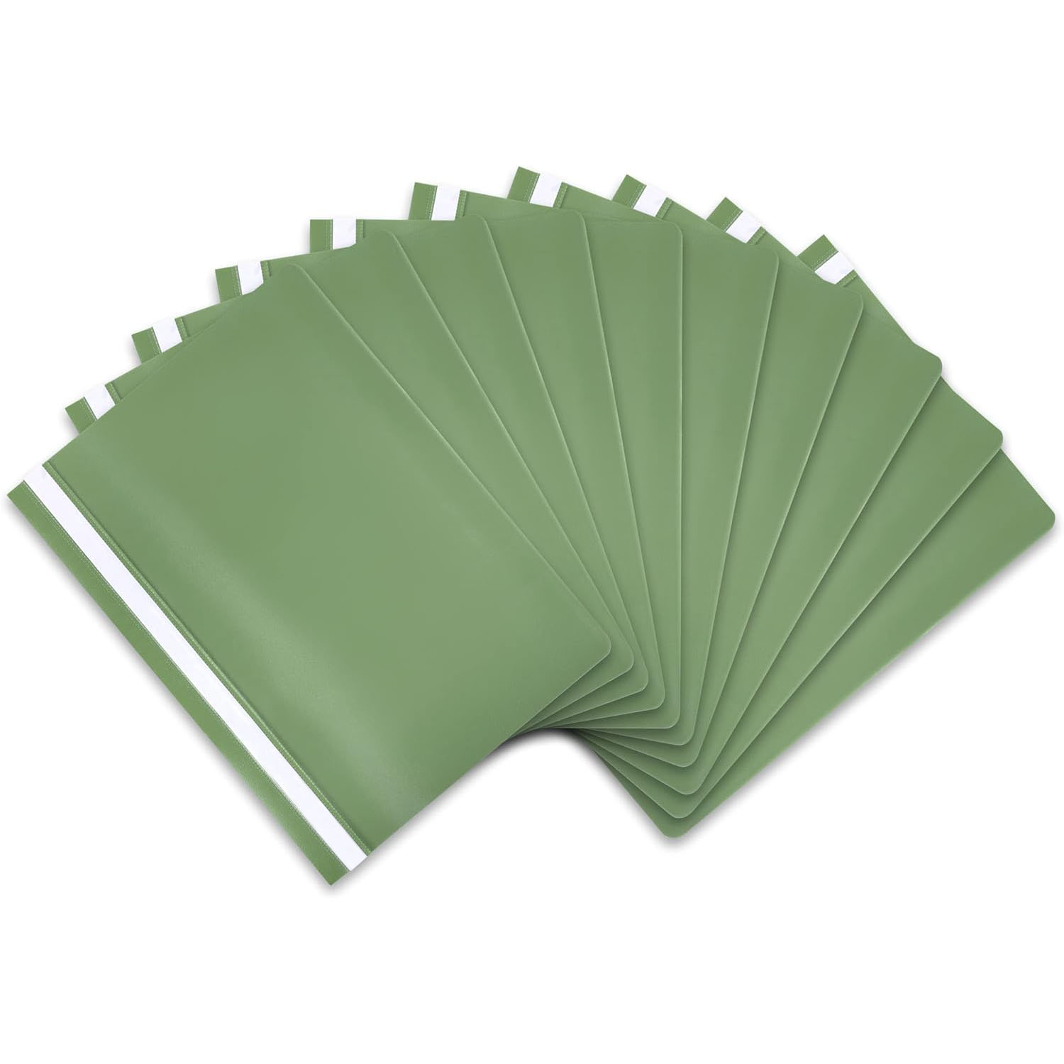 10x itenga Schnellhefter, DIN A4, PP, HELLGR�N
