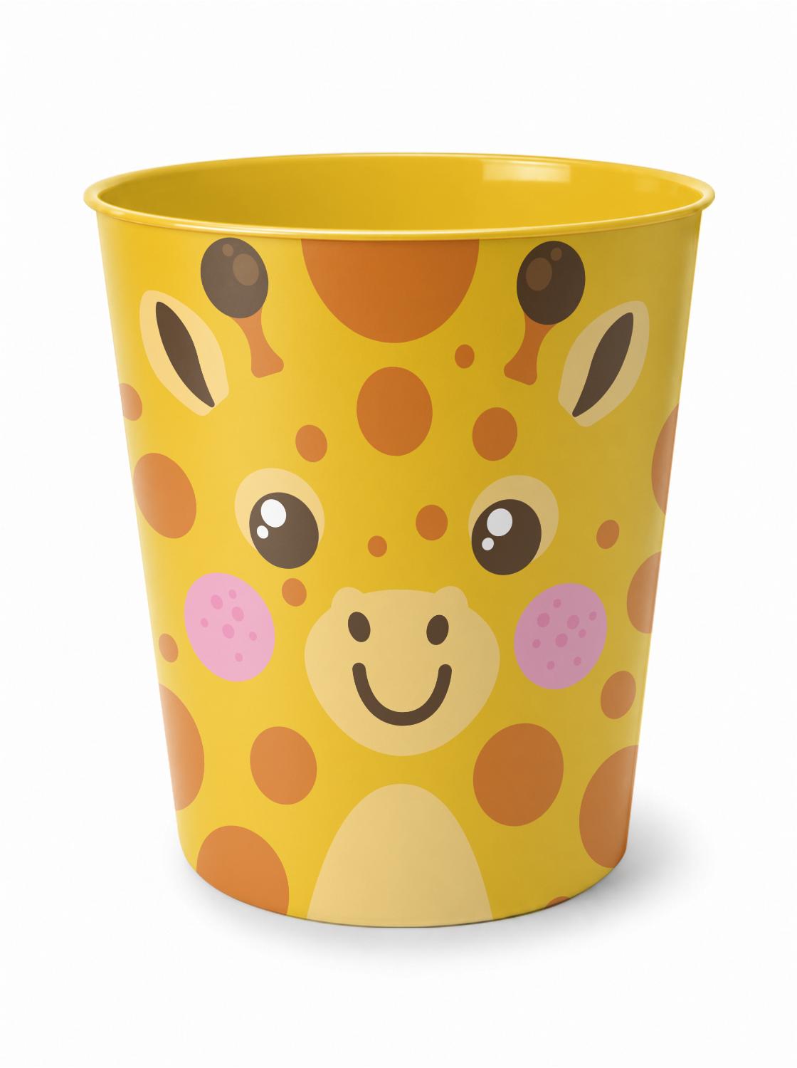 itenga Papierkorb Tiermotiv - GIRAFFE - Kawaii Design - ...