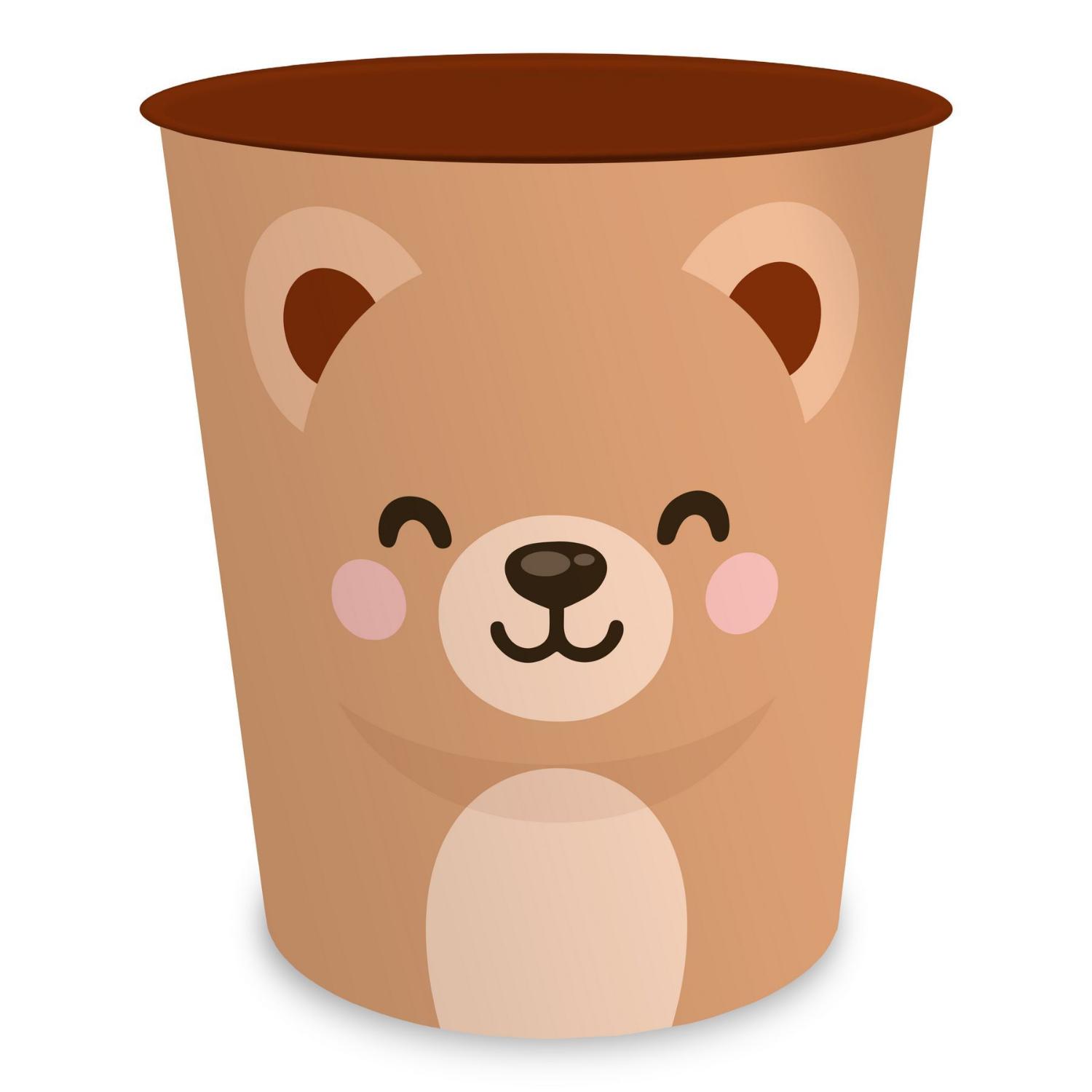itenga Papierkorb Tiermotiv - B�R - Kawaii Design - ca 1...