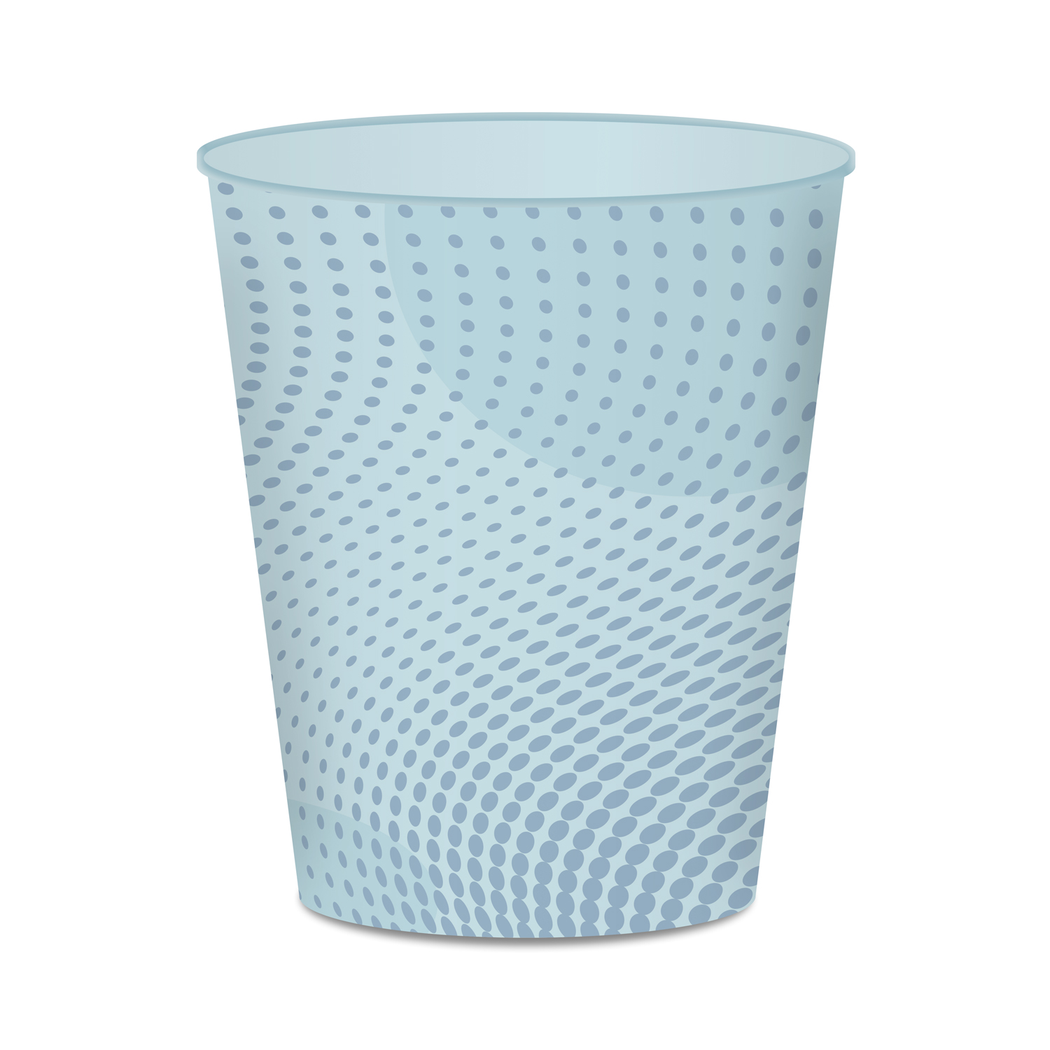 itenga Papierkorb BOC5 blau ca. 15 Liter