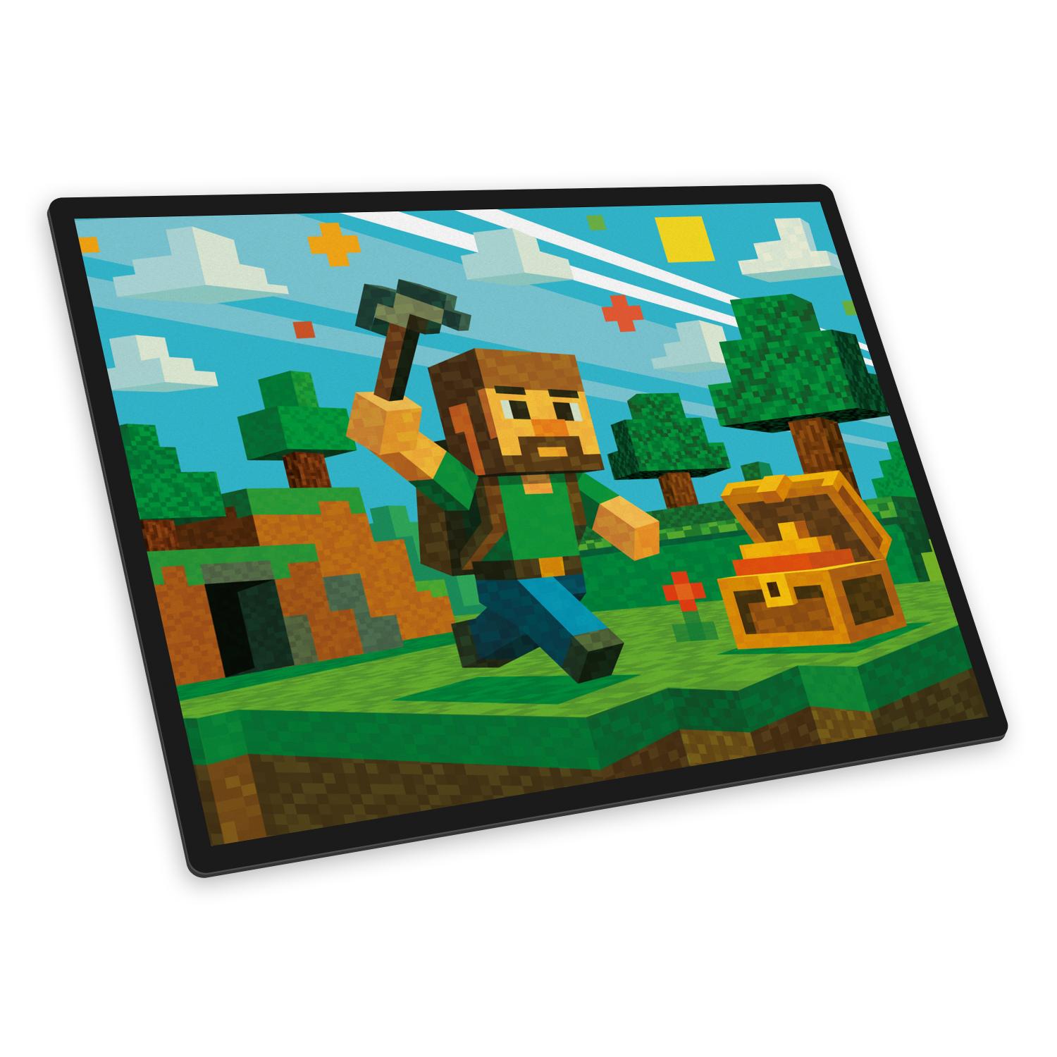 itenga Schreibunterlage V1 Motiv BLOCKGAME