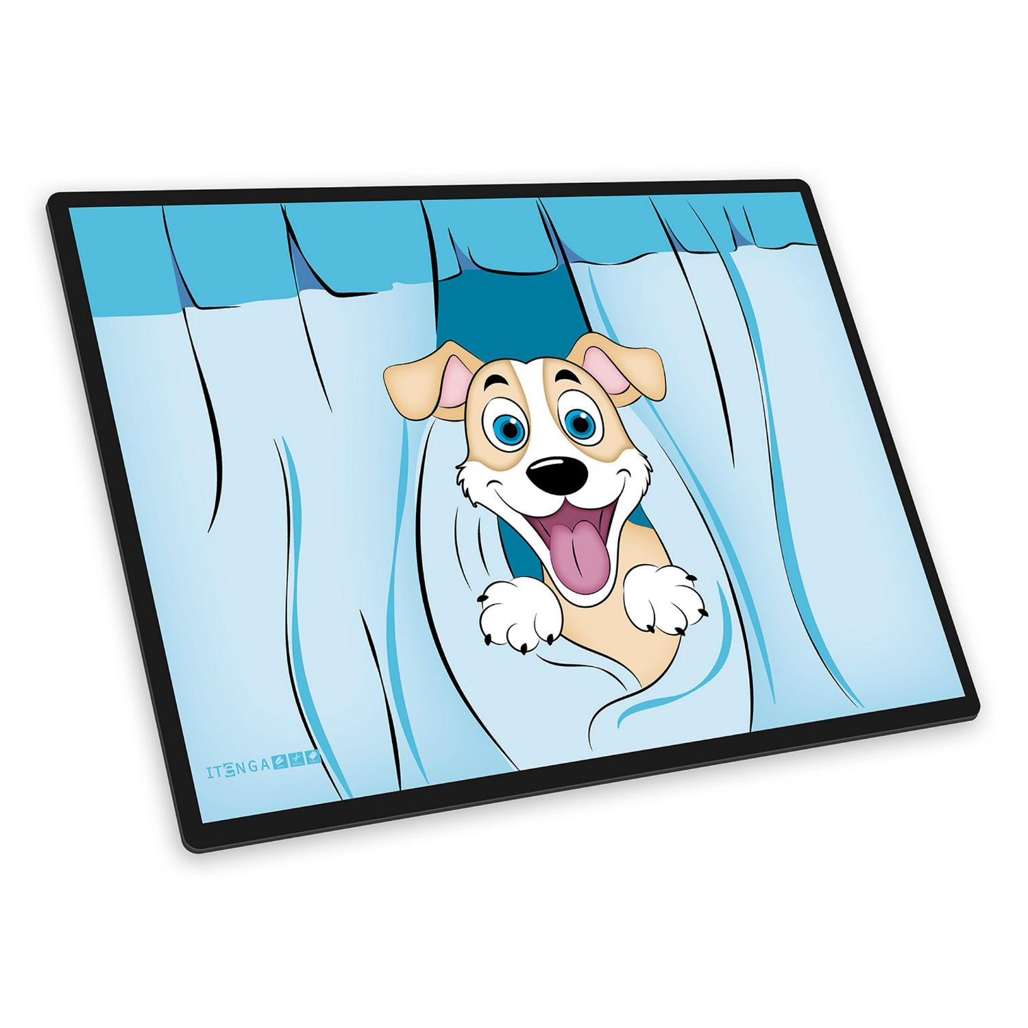 itenga Schreibunterlage V1 - Serie Funny animals - HUND