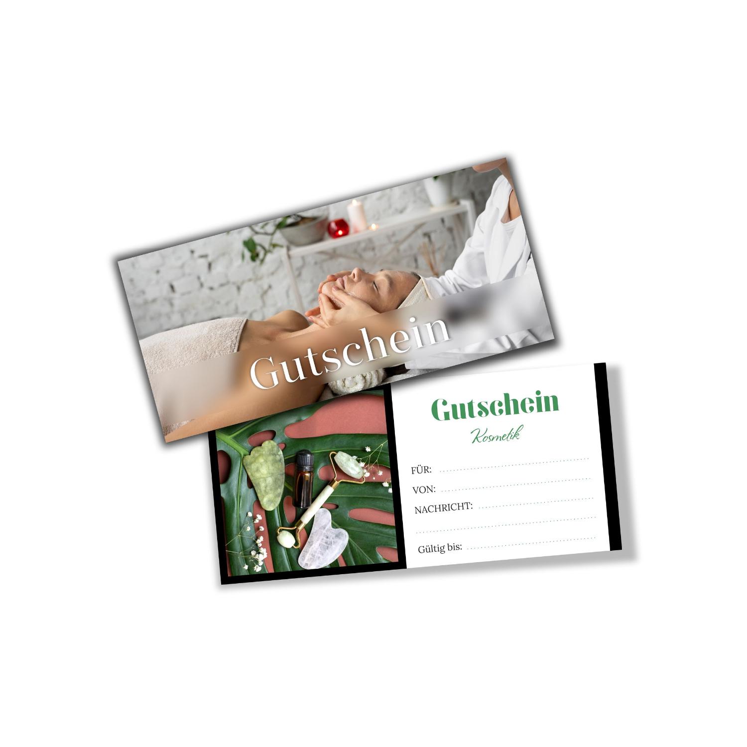 itenga Geschenkgutschein Fotodesign - Motiv KOSMETIK Pos...