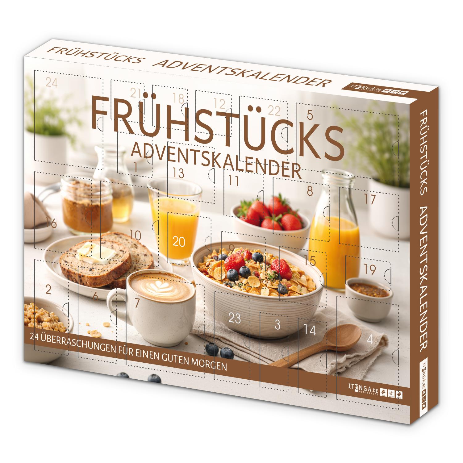 itenga Fr�hst�ck Adventskalender - Motiv Fr�hst�ck - wei...