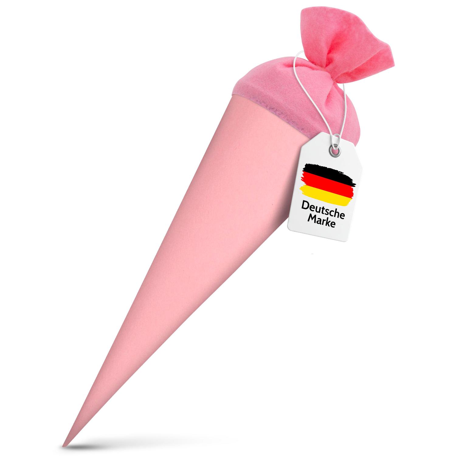 itenga Bastelschult�te 70cm rund mit Filzverschluss ROSA