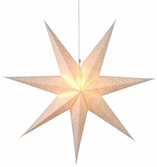 Papierstern Sensy Star 70cm creme wei� 231-20