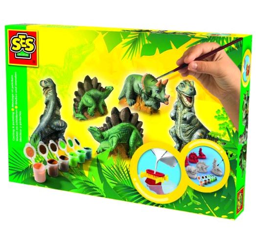 SES Gipsfiguren gie�en Dinos