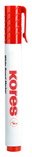 Kores Whiteboard- & Flipchart-Marker "K MARKER", rot