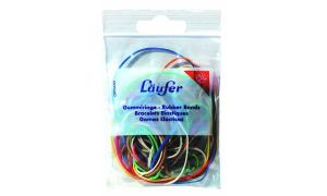 L�ufer RONDELLA Gummiringe im Beutel - 50 g, sortiert