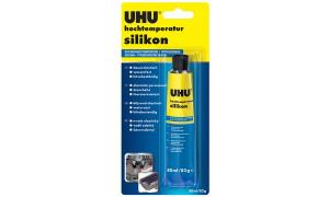 UHU Hochtemperatur-Silikon, schwarz, 80 ml Tube