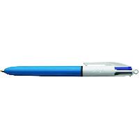 4-Farb-Druckkugelschreiber BIC� 4 Colours, 0,4 mm, blau ...