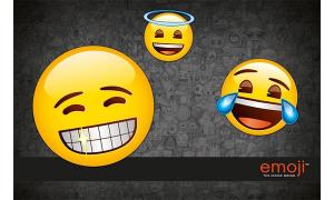 UNDERCOVER Schreibunterlage "Emoji"