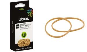 Wonday Gummiringe im Karton, natur, 90 mm, 100 g