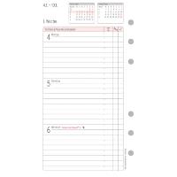 CHRONOPLAN Wochenplan 2021, 1 Woche/2 Seiten, Midi, Zeilen