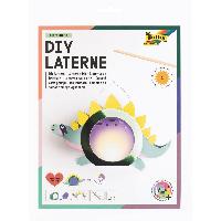 folia Laternen-Bastelset SUPER DINOS (Dino oder Dino-Ges...