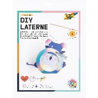 folia Laternen-Bastelset SPACE SAFARI (Leopard oder Koal...