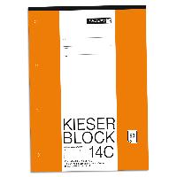 BRUNNEN Kieserblock 14 C Lineatur 20 blanko A4 50 Blatt ...