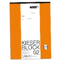 BRUNNEN Kieserblock 02 Lineatur 2 liniert A4 50 Blatt ge...