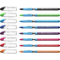 SCHNEIDER Kugelschreiber Slider Basic XB 8er Etui, farbi...