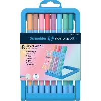 SCHNEIDER Kugelschreiber Slider Edge XB Pastell, 8er Sti...