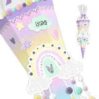 URSUS Schult�ten Bastelset Easy Line Rainbow Regenbogen