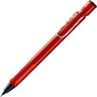 LAMY Druckbleistift Safari ROT mit Mine 0,5mm und Radier...