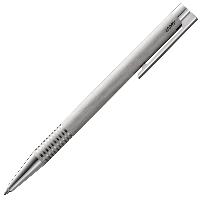 LAMY logo brushed Kugelschreiber Edelstahl Gro�raummine ...