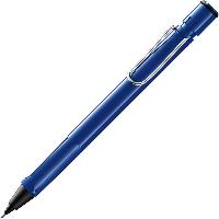 LAMY Druckbleistift Safari BLAU mit Mine 0,5mm und Radie...