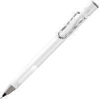 LAMY Druckbleistift Safari WEI� mit Mine 0,5mm und Radie...