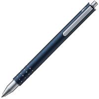 LAMY swift imperialblue Tintenroller Edelstahl Strichbre...